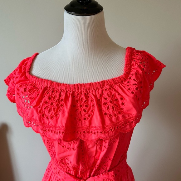 Lilly Pulitzer off the shoulder maxi dress NWT - Picture 4 of 10